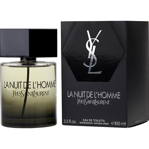 nuit de l'homme yves saint laurent parfum|la nuit de l'homme 100ml.